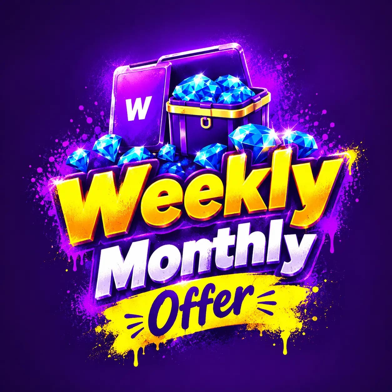 WEEKLY/ MONTHLY OFFER 🔥